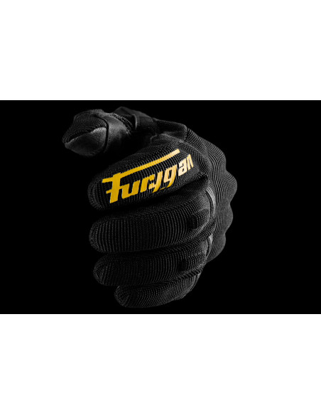 Gants Femme Furygan JET LADY D3O EVO - Noir Or
