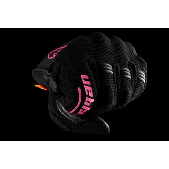 Gants Femme Furygan JET LADY D3O EVO - Noir Rose