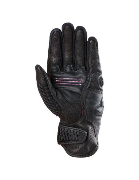 Gants Femme Furygan TD AIR LADY - Noir Blanc Rose