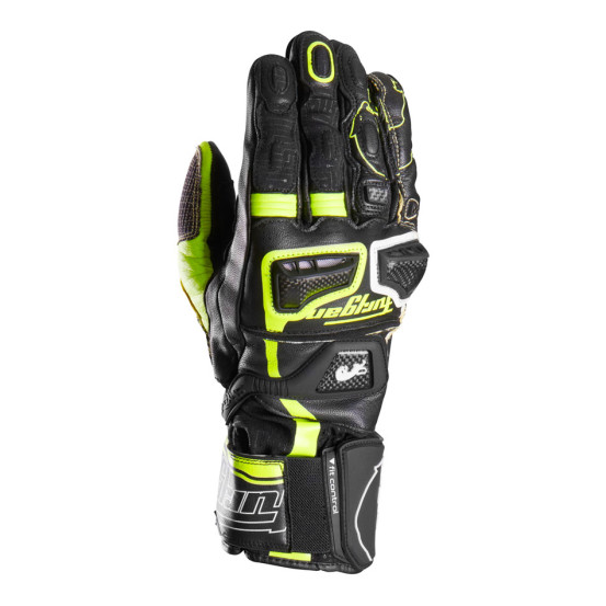 Gants Furygan STYG20 X KEVLAR - Noir Jaune Fluo Blanc