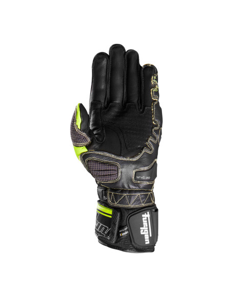 Gants Furygan STYG20 X KEVLAR - Noir Jaune Fluo Blanc