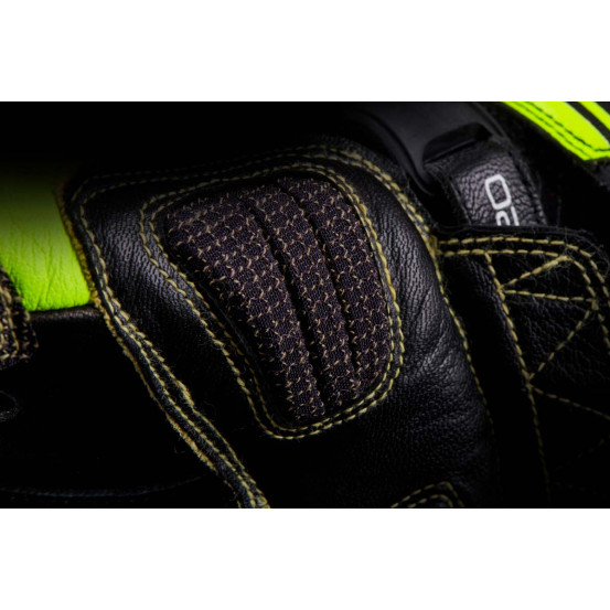 Gants Furygan STYG20 X KEVLAR - Noir Jaune Fluo Blanc