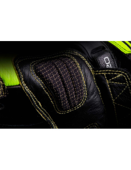 Gants Furygan STYG20 X KEVLAR - Noir Jaune Fluo Blanc