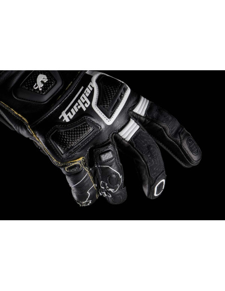Gants Furygan STYG20 X KEVLAR - Noir Blanc