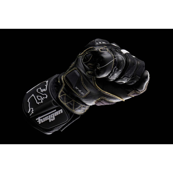 Gants Furygan STYG20 X KEVLAR - Noir Blanc