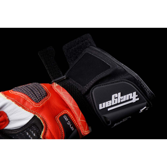 Gants Furygan STYG20 X KEVLAR - Noir Blanc Rouge