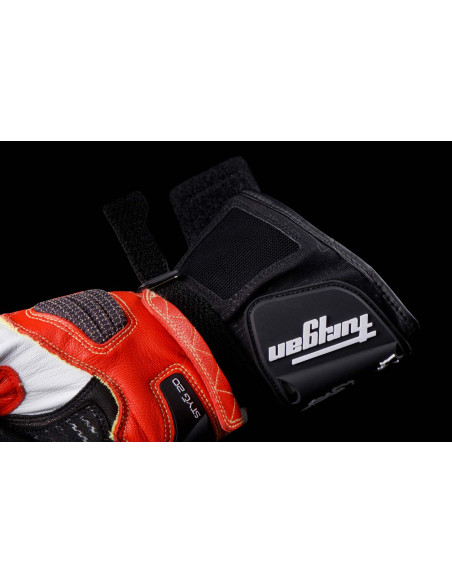 Gants Furygan STYG20 X KEVLAR - Noir Blanc Rouge