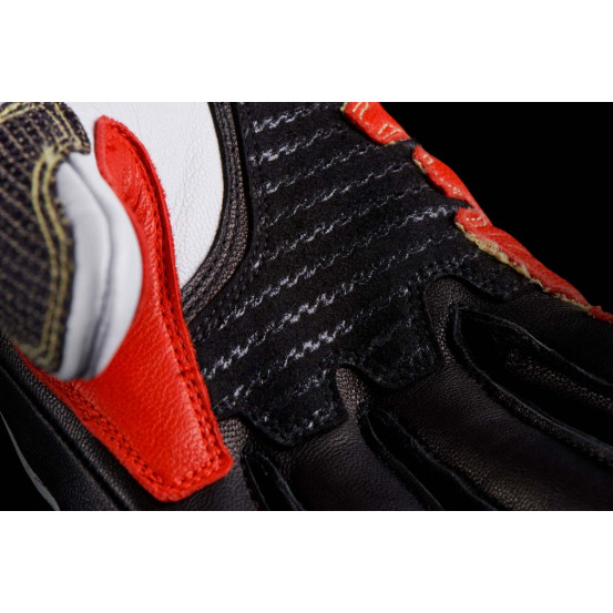 Gants Furygan STYG20 X KEVLAR - Noir Blanc Rouge