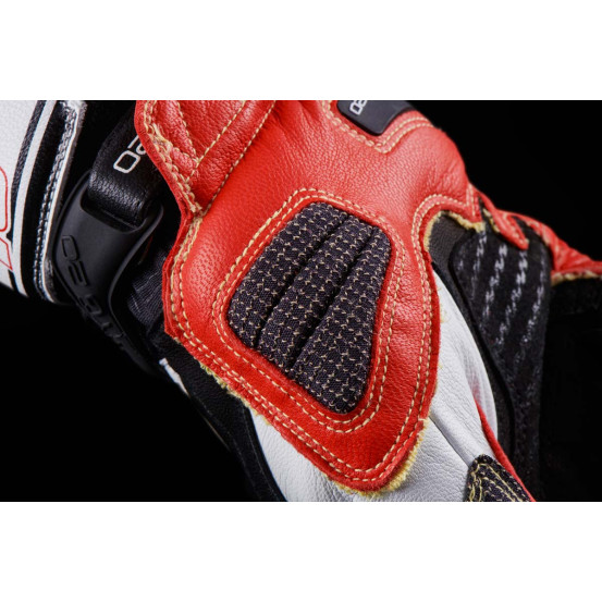 Gants Furygan STYG20 X KEVLAR - Noir Blanc Rouge