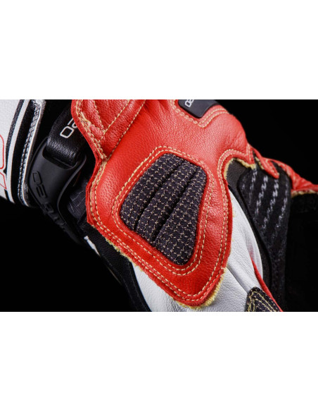 Gants Furygan STYG20 X KEVLAR - Noir Blanc Rouge