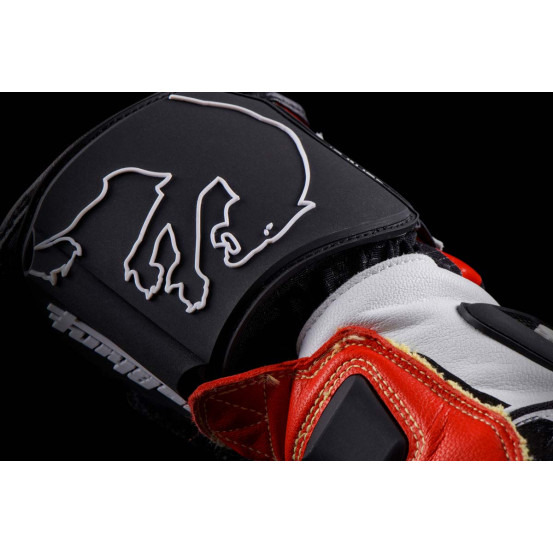 Gants Furygan STYG20 X KEVLAR - Noir Blanc Rouge