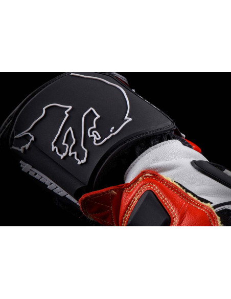 Gants Furygan STYG20 X KEVLAR - Noir Blanc Rouge