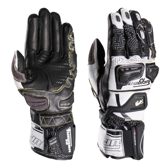 Gants Furygan STYG20 X KEVLAR - Blanc Noir