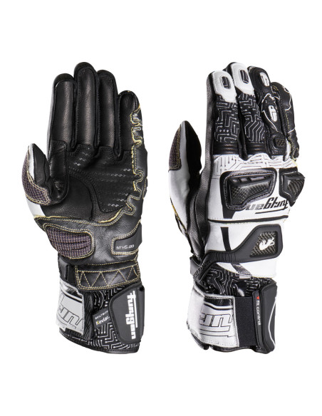 Gants Furygan STYG20 X KEVLAR - Blanc Noir