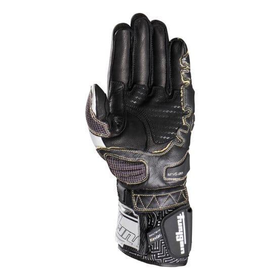 Gants Furygan STYG20 X KEVLAR - Blanc Noir