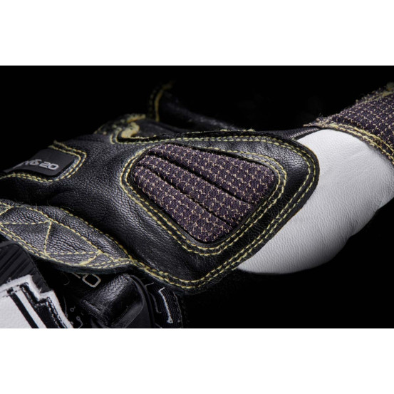 Gants Furygan STYG20 X KEVLAR - Blanc Noir
