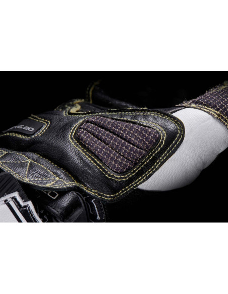 Gants Furygan STYG20 X KEVLAR - Blanc Noir