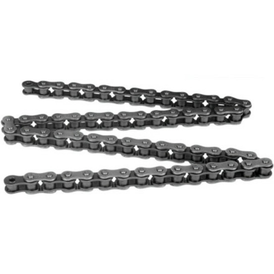 Chaine transmission moto DID 530 VX3 Noir/Noir super renforcée joints toriques Xring a riveter