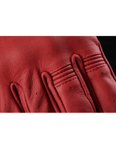 Gants Femme Furygan TD VINTAGE LADY D3O - Bordeaux