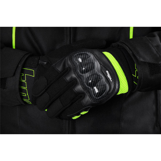 Gants Furygan GALAX EVO - Noir Jaune Fluo