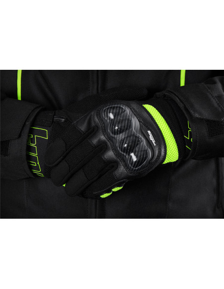 Gants Furygan GALAX EVO - Noir Jaune Fluo