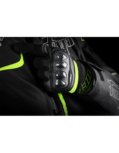 Gants Furygan GALAX EVO - Noir Jaune Fluo