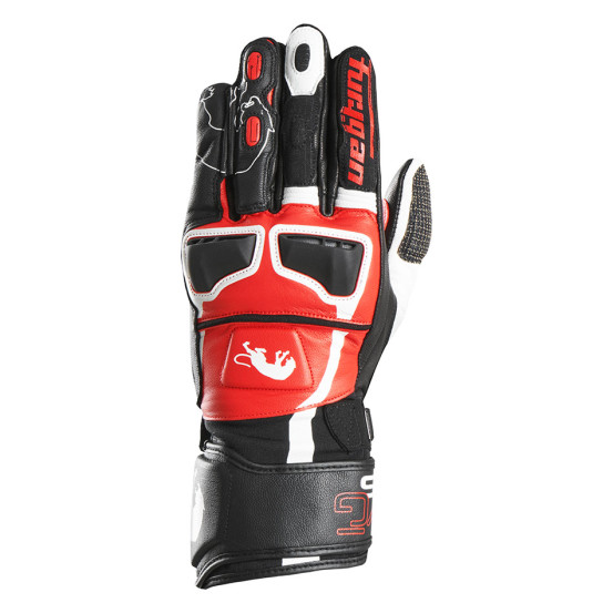 Gants Furygan STYG15 - Noir Blanc Rouge
