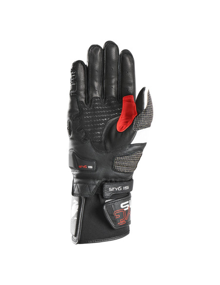 Gants Furygan STYG15 - Noir Blanc Rouge