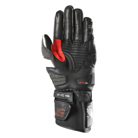 Gants Furygan STYG15 - Noir Blanc Rouge