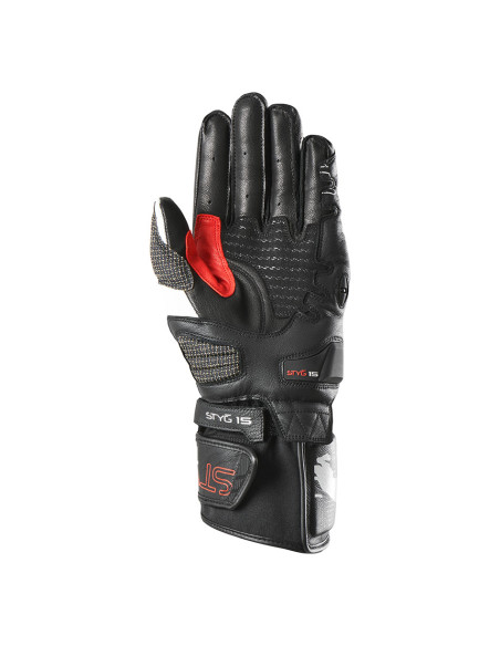 Gants Furygan STYG15 - Noir Blanc Rouge