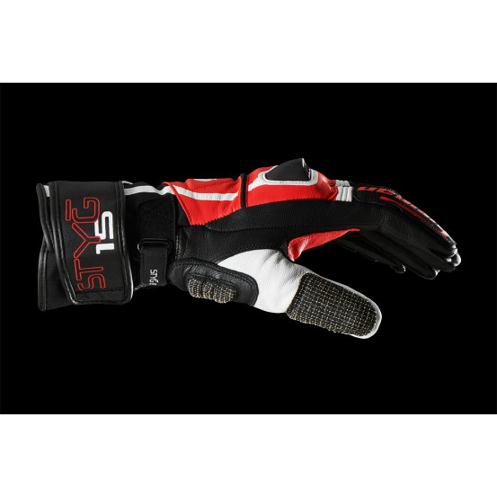 Gants Furygan STYG15 - Noir Blanc Rouge