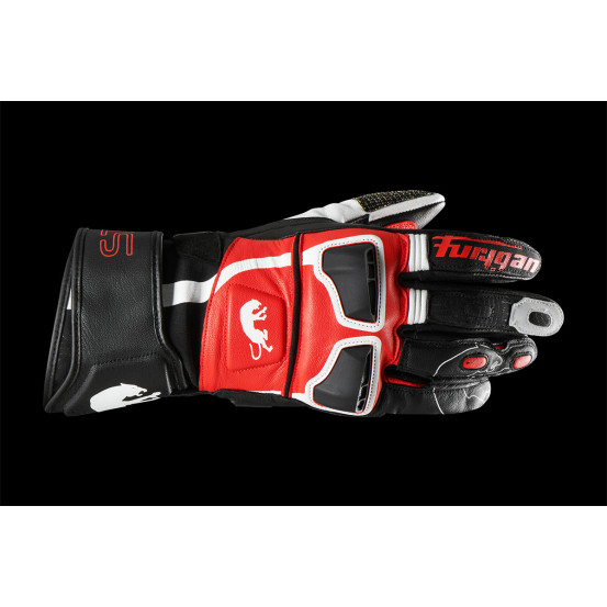 Gants Furygan STYG15 - Noir Blanc Rouge