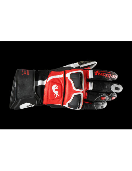 Gants Furygan STYG15 - Noir Blanc Rouge