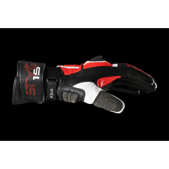Gants Furygan STYG15 - Noir Blanc Rouge