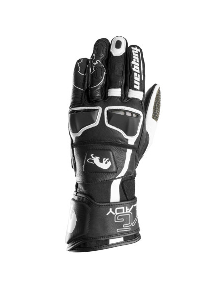 Gants Femme Furygan STYG15 LADY - Noir Blanc