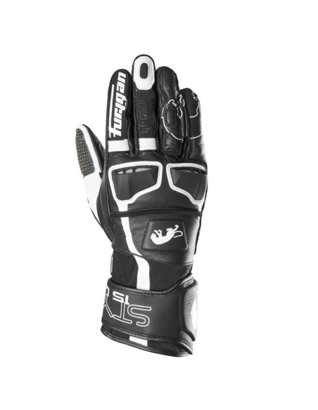 Gants Femme Furygan STYG15 LADY - Noir Blanc