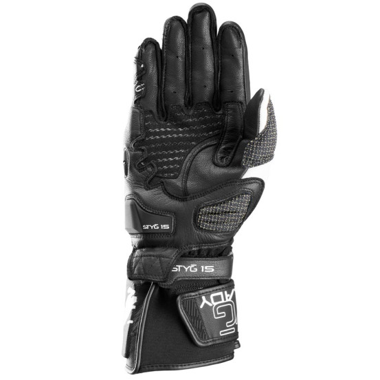 Gants Femme Furygan STYG15 LADY - Noir Blanc