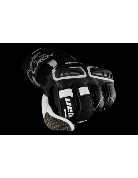 Gants Femme Furygan STYG15 LADY - Noir Blanc