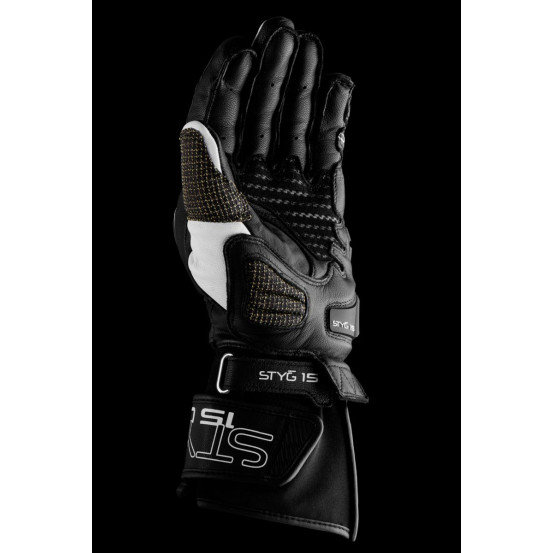 Gants Femme Furygan STYG15 LADY - Noir Blanc