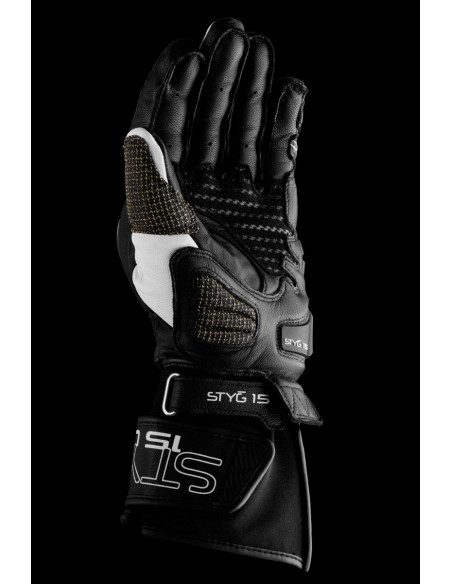 Gants Femme Furygan STYG15 LADY - Noir Blanc