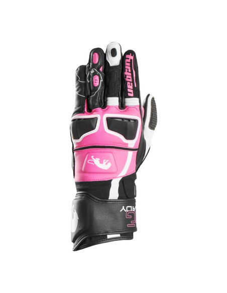 Gants Femme Furygan STYG15 LADY - Noir Rose