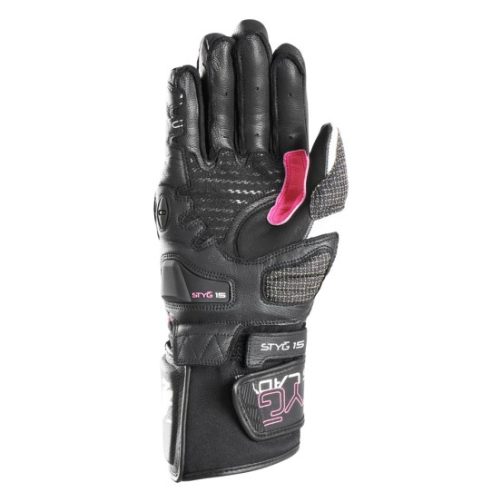 Gants Femme Furygan STYG15 LADY - Noir Rose