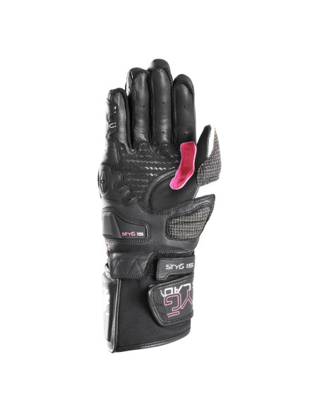 Gants Femme Furygan STYG15 LADY - Noir Rose