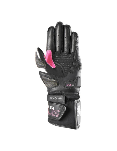 Gants Femme Furygan STYG15 LADY - Noir Rose