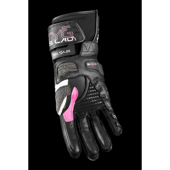 Gants Femme Furygan STYG15 LADY - Noir Rose