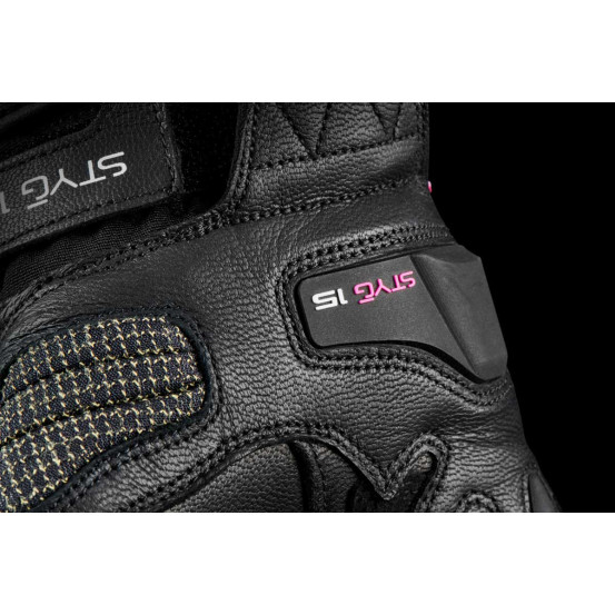 Gants Femme Furygan STYG15 LADY - Noir Rose