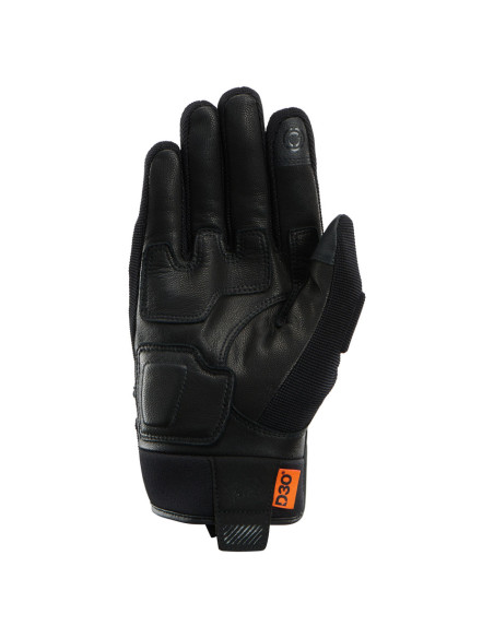 Gants Furygan JET D3O EVO - Noir Vert Fluo
