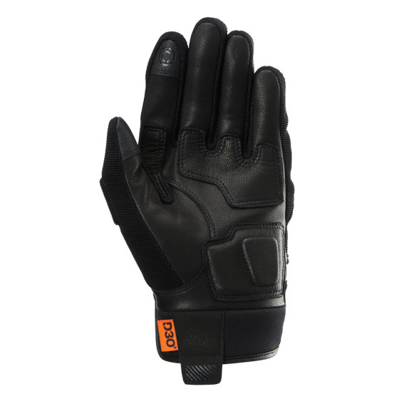 Gants Furygan JET D3O EVO - Noir Vert Fluo