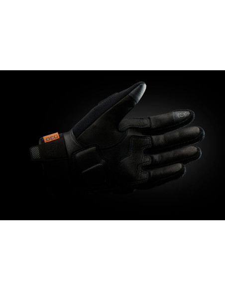 Gants Furygan JET D3O EVO - Noir Vert Fluo