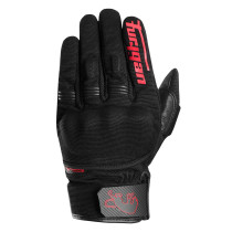 Gants Furygan JET D3O EVO - Noir Rouge 2